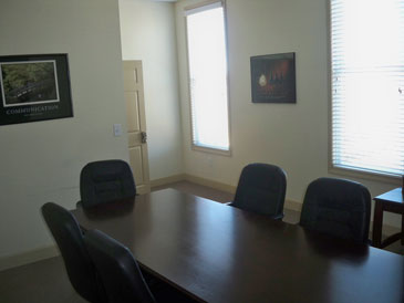 View of Conference Room Sunview Office Suite Baxter Village Fort Mill SC